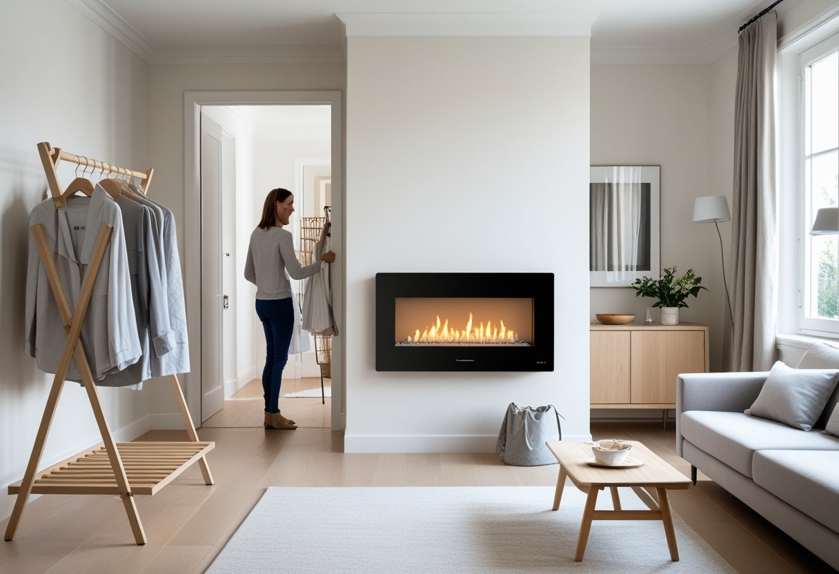 Saadan skaber du et stilfuldt hjem med en vaeghaengt biopejs og praktiske loesninger til toerring af toej